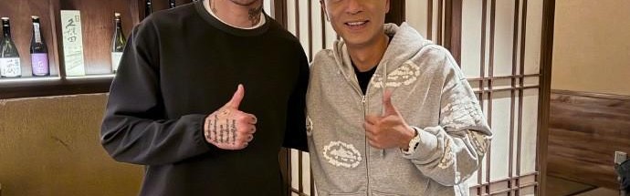 足球比赛直播-李克勤晒与张琳芃合影：上海工作+好友相聚，很开心